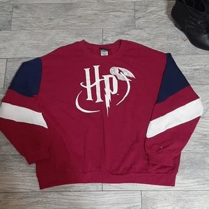 NWT Purple Harry Potter sweater Jrs XL